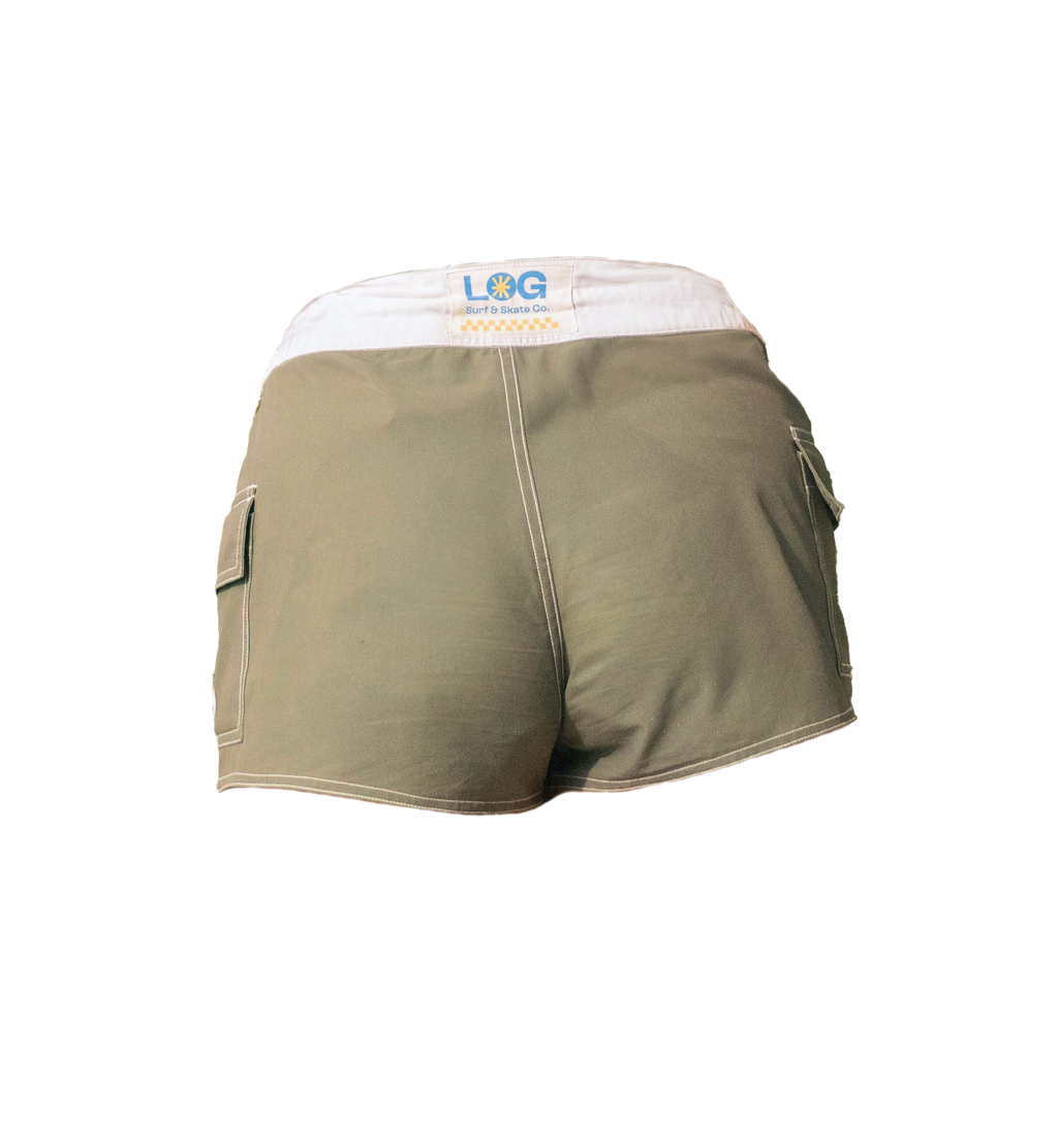 Olive Coast - Easy Days Boardshorts