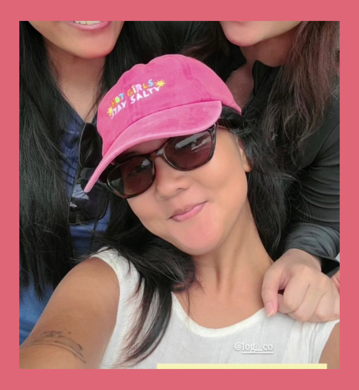 Hot Girls Stay Salty Dad Cap