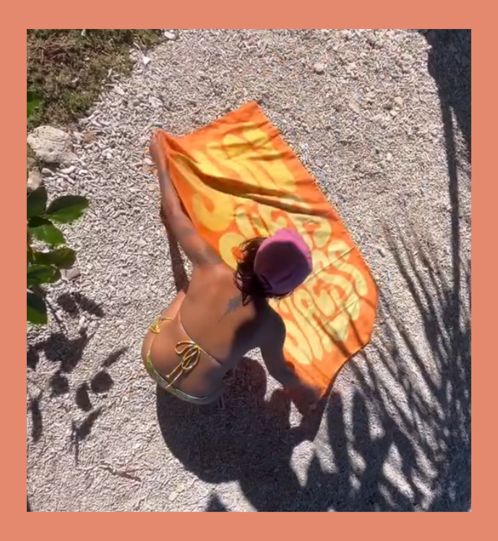 Sun Over Stress - Beach Towel