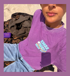 Small Wave Surf Club Oversized Tee