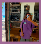 Small Wave Surf Club Oversized Tee
