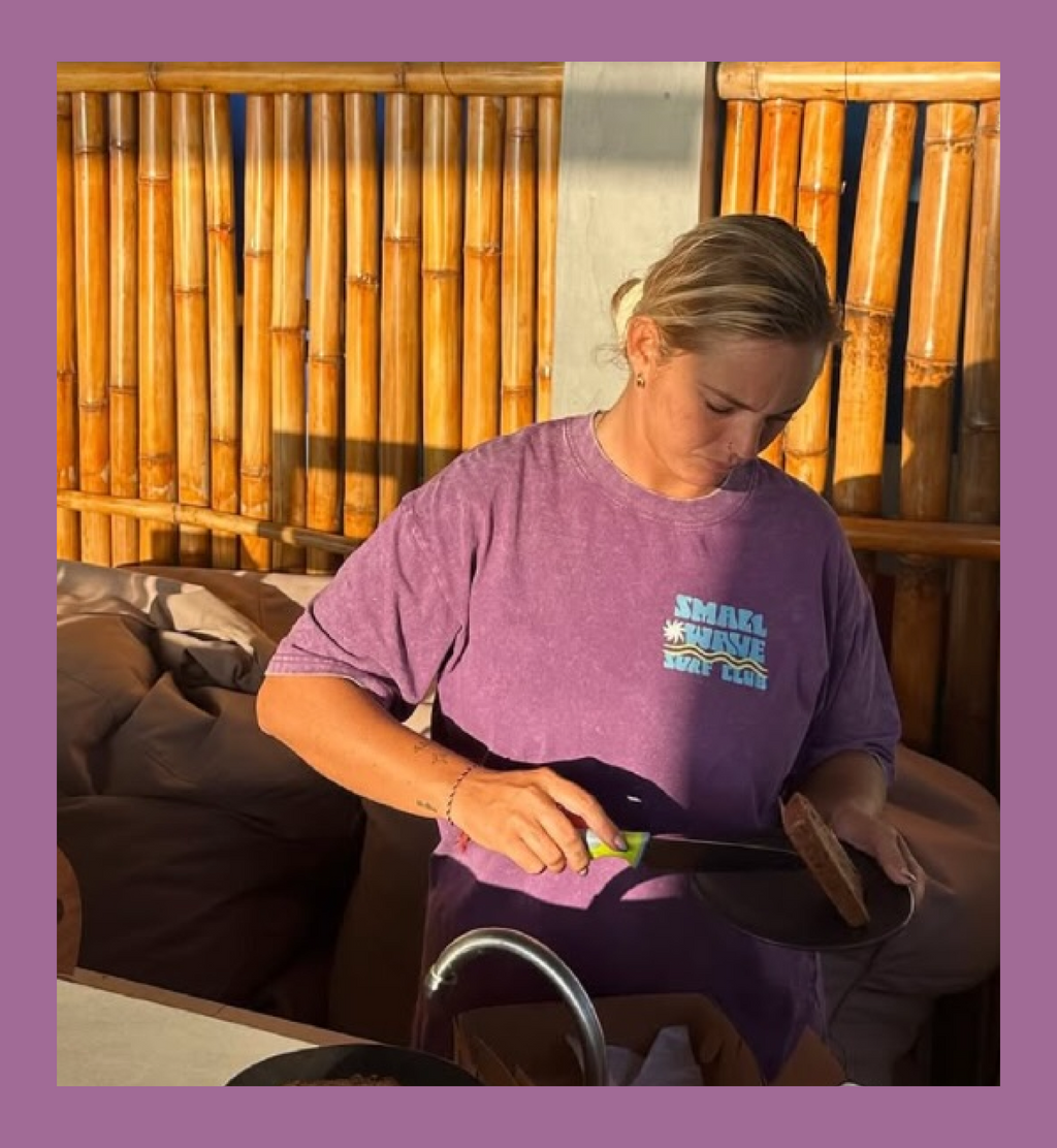 Small Wave Surf Club Oversized Tee