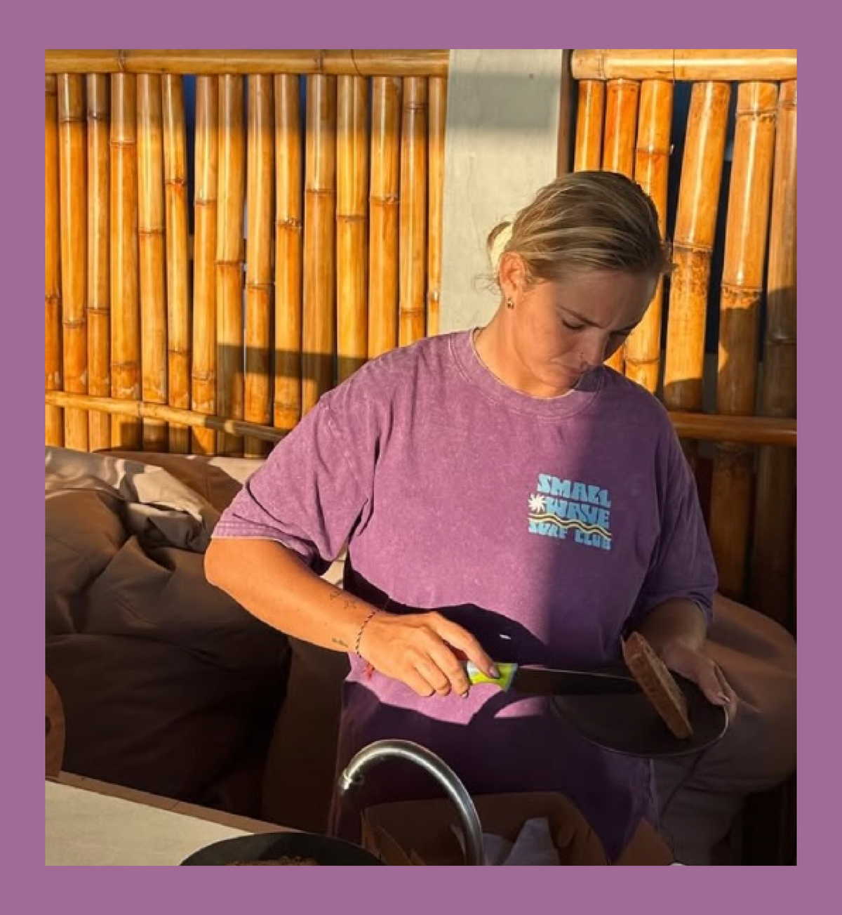 Small Wave Surf Club Oversized Tee
