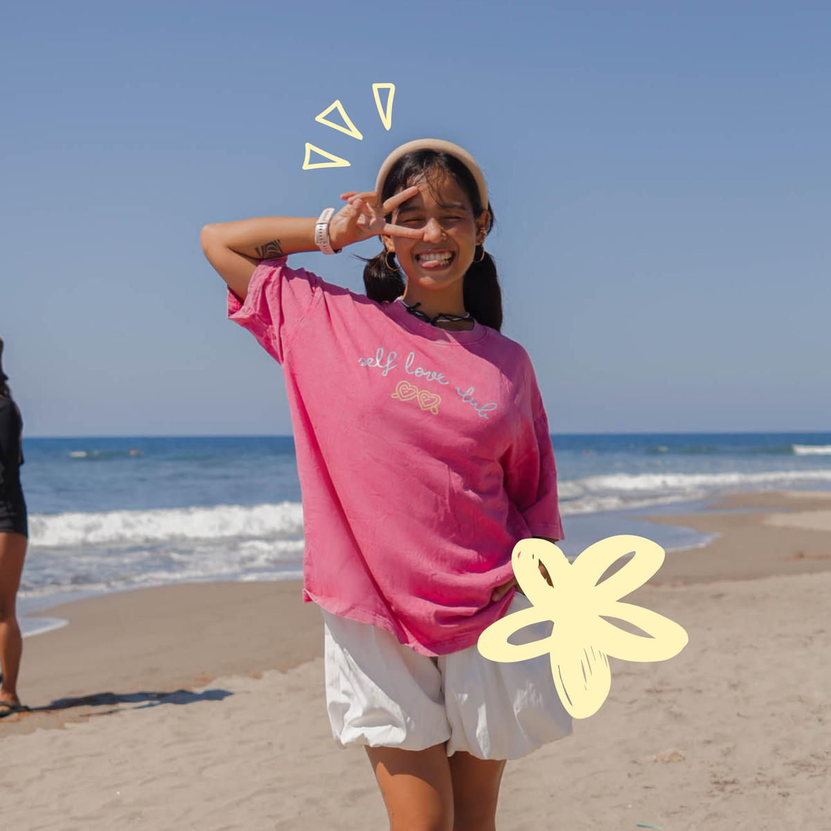 Self Love Club Oversized Tee